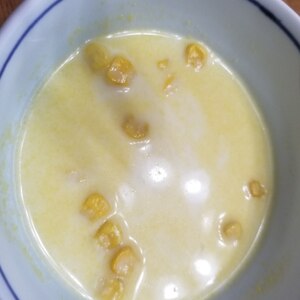 ミキサー不要の簡単おいしい！とうもろこしのスープ